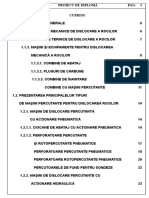 Proiect de Stat MIE - Cercetari Privind Perfectionarea Masin