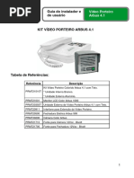 Manual Videoporteiro Schneider Arbus 4.1 PDF