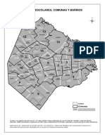 Distritos Escolares Comunas y Barrios