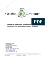 Uganda Guidelines For Marketing Authorization of A Pharmaceutical Product For Human Use R1