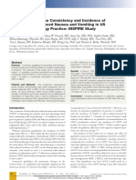 Antiemetic Guideline Consistency and Incidence of Chemotherapy-Induced Nausea and Vomiting in US Community Oncology Practice: INSPIRE Study