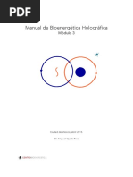 Manual de Bioenergética Holográfica Módulo 3 PDF