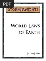 World Laws of Earth: Jasyn Jones