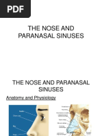 The Nose and Paranasal Sinuses