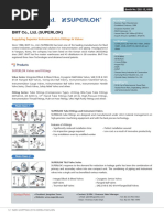 P Prro Od Du Uc Ctts S: Supplying Superior Instrumentation Fittings & Valves