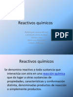 Reactivos Químicos