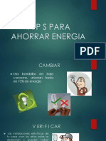 T I P S para Ahorrar Energia