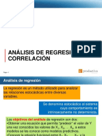 Sixsigma Analisis de Regresion y Correlacion