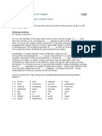 CPE Reading and Use of Engish - Docx T1 Flojoe