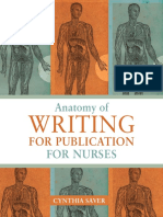 Anatomy of Writing For Publication For Nurses PDF