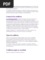 Los Conflictos Son Algo Habitual en Las Relaciones Interpersonales