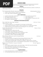 Resume 2 2018 PDF