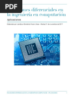 Ecuaciones Diferenciales en La Ingeniería en Computación