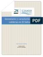 Inventario de Calderas El Salvador