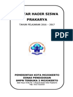 Daftar Hadir Siswa