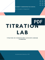 Titration Lab