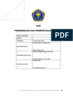 SPO Penerimaan Dan Pemeriksaan Barang