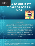 Deja de Quejarte y Dale Gracias A Dios