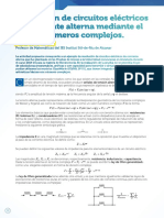 CASIO NEWS VI - Ejercicio - Resolución de Circuitos Eléctricos de Corriente Alterna Mediante El Uso de Números Complejos