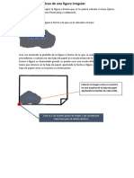 Como Calcular El Área de Una Figura o Forma Irregular Facil