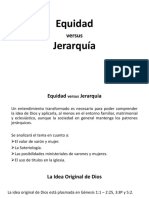 Equidad Versus Jerarquía