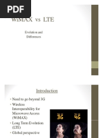 Wimax Vs Lte: Evolution and Differences