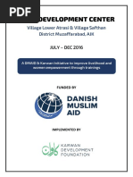 Report of SDC Village Atrasi Safthaan 2016