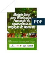 Modelo Geral para Otimização e Promoção Do Agronegócio Da Irrigação Do Nordeste Do Brasil, Volume 4.