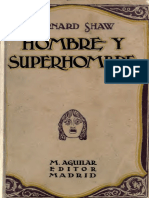 Hombre y Super Hombre G B Shaw