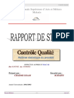 Maitrise Statistique Du Procédé PDF