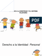 Derecho A La Identidad y Sistema Filiatorio