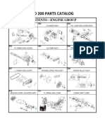 SYM HD200 EVO Parts PDF