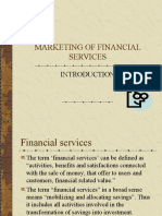 Marketing of Financial Services