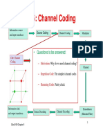 Ch6: Channel Coding: - Questions To Be Answered