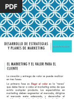 Desarrollo de Estrategias y Planes de Marketing