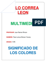 Significado de Los Colores