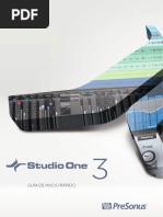 Studio One 3 Guía de Inicio Rápido PDF