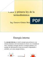 Calor y Primera Ley de La Termodinámica - PPT TERMODINAMICA