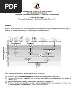 Prova Mestrado 2 em Ecologia