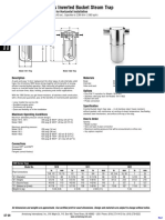 1800 Series Inverted Bucket Steam Trap: All Stainless Steel For Horizontal Installation