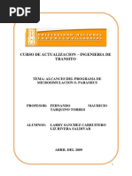 Microsimulacion Con Paramics - Ingenieria de Transito