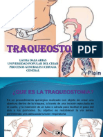 TRAQUEOSTOMIA