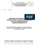 Specificatie Tehnica