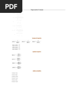 Trigonometric Formulas