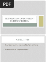 Preparation of Buffers