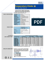 P1E High-Temperature Choke: 6 000 Psig / Max CV 10 / Max Bean Size 48