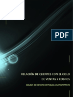 Relación de Clientes Con El Ciclo de Ventas y Cobro Original