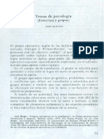 Jose Bleger - Temas de Psicología, Entrevista y Grupos