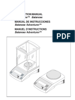 Ohaus Adventurer AR3130 Manual PDF