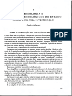 ALTHUSSER, Louis. Ideologia e Aparelhos Ideológicos de Estado, Notas para Uma Investigação